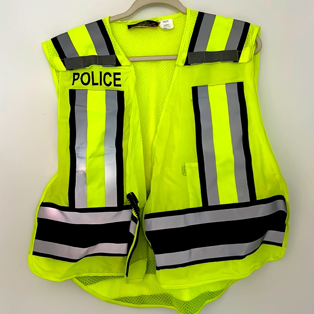 Police Reflective Safety Vest.